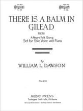 There Is a Balm in Gilead Vocal Solo & Collections sheet music cover